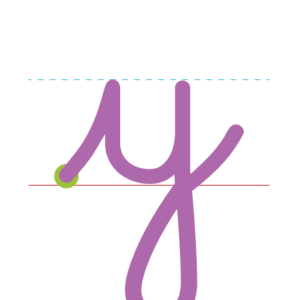 Graphemes Deck 2 (21 Cards) -cursive