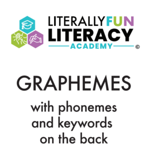 Complete Grapheme Deck -Cursive